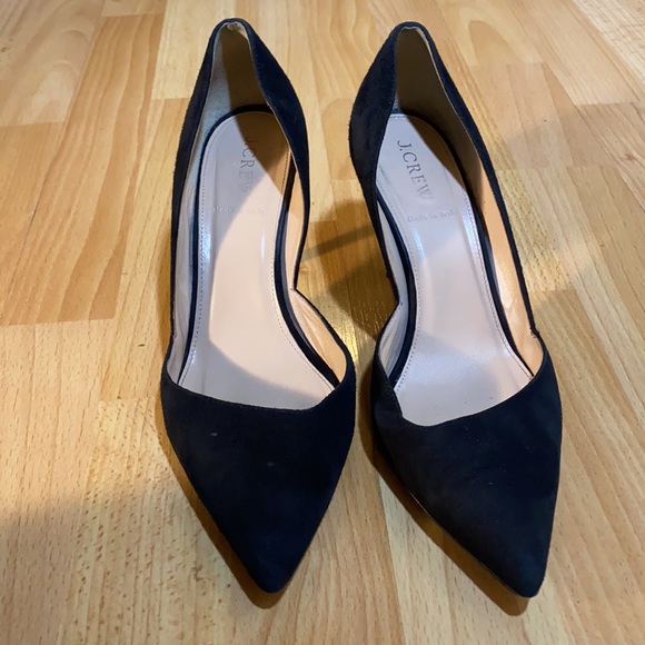 J Crew black leather heals 2” - Picture 12 of 16